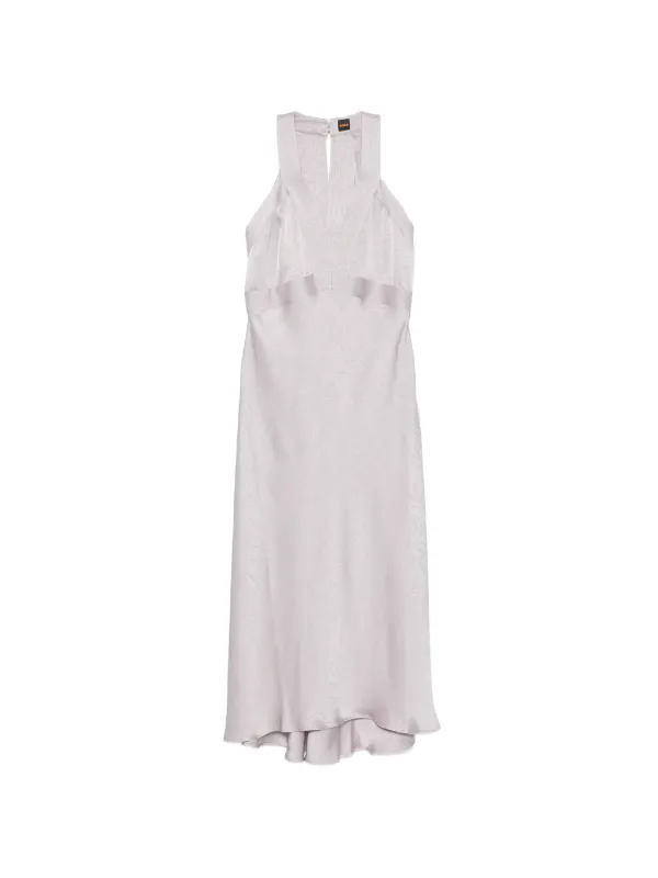 boss midi dress Hugo Boss Dibea Midi Dress - purple
