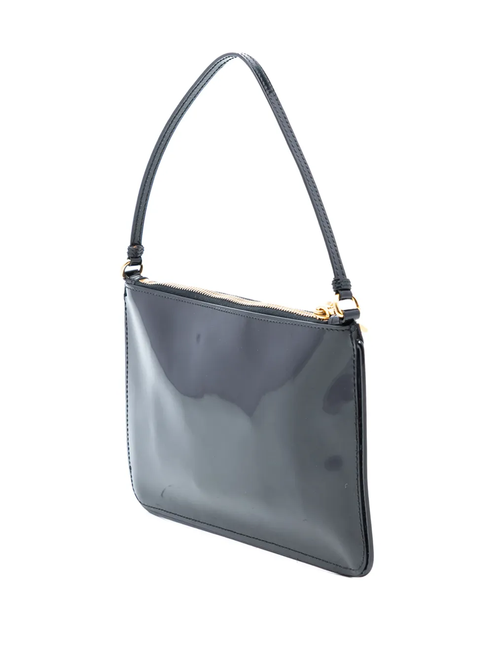2000-2025 Spazzolato Bow Pochette Shoulder Bag