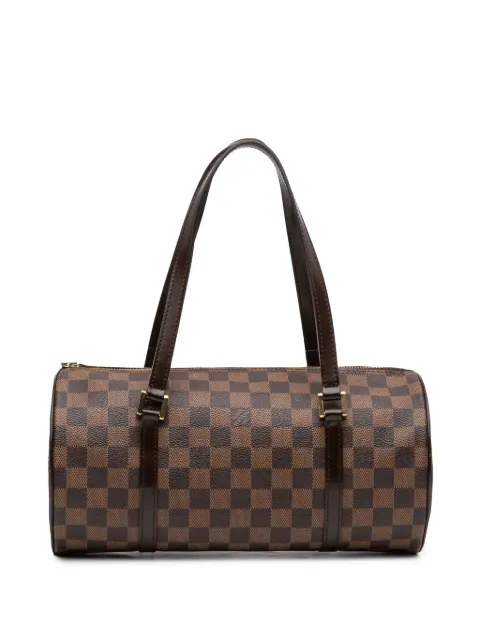 Louis Vuitton Pre-Owned 1990-2010 Damier Ebene Papillon Handtasche 30cm
