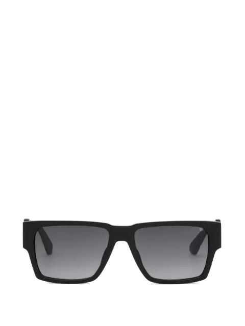 Philipp Plein Eyewear lentes de sol con armazón rectangular y placa del logo