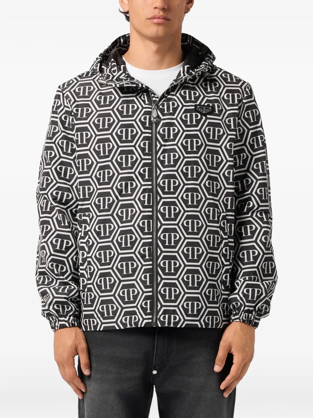 Philipp Plein Jack met monogram Zwart