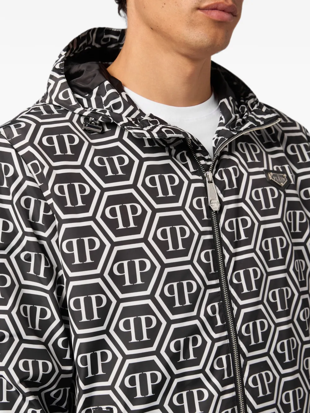 Philipp Plein Jack met monogram Zwart