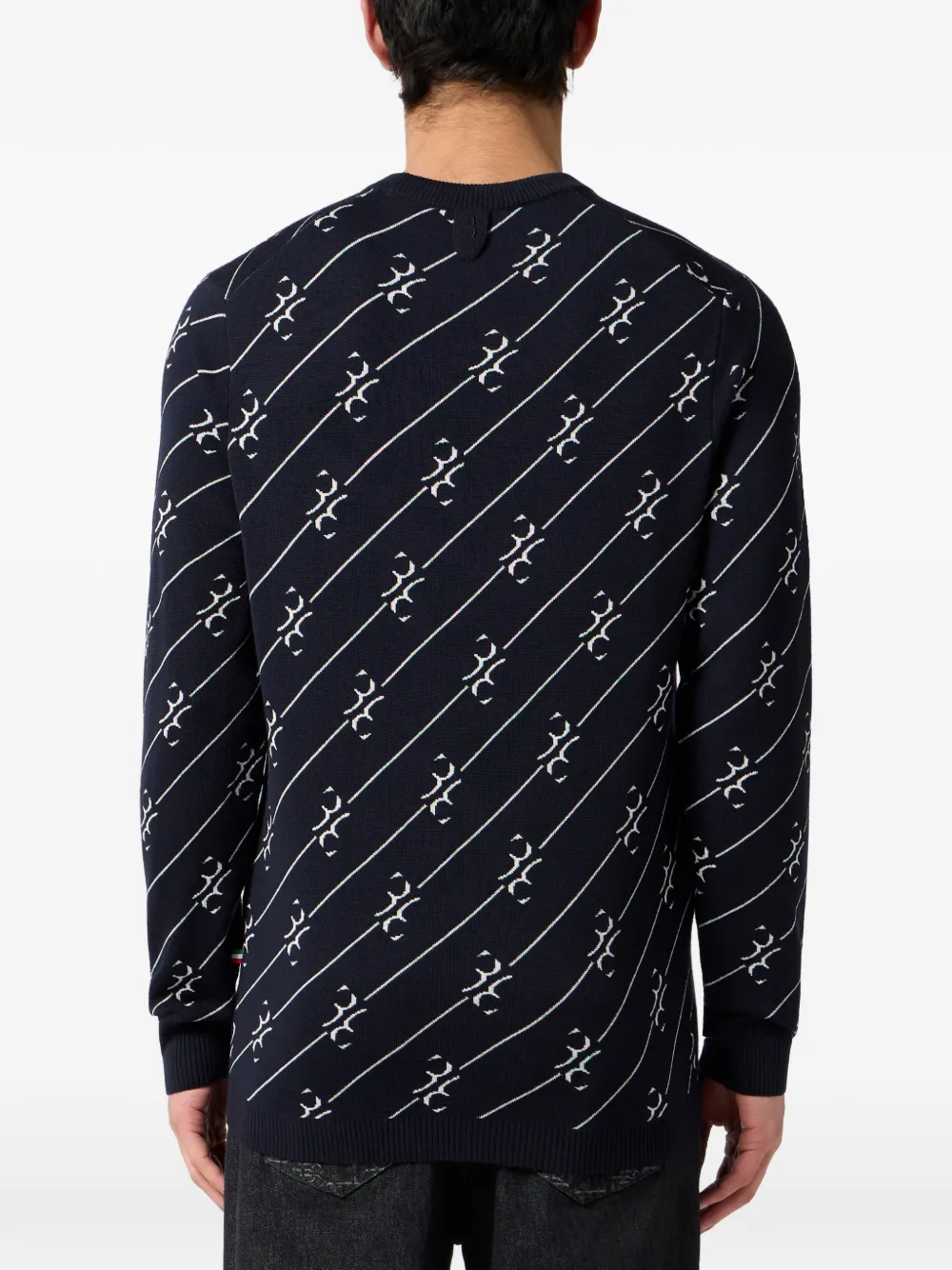 Billionaire Trui met ronde hals Blauw