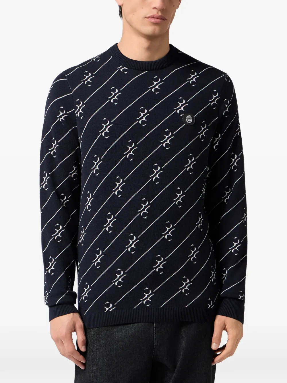 Billionaire Trui met ronde hals Blauw
