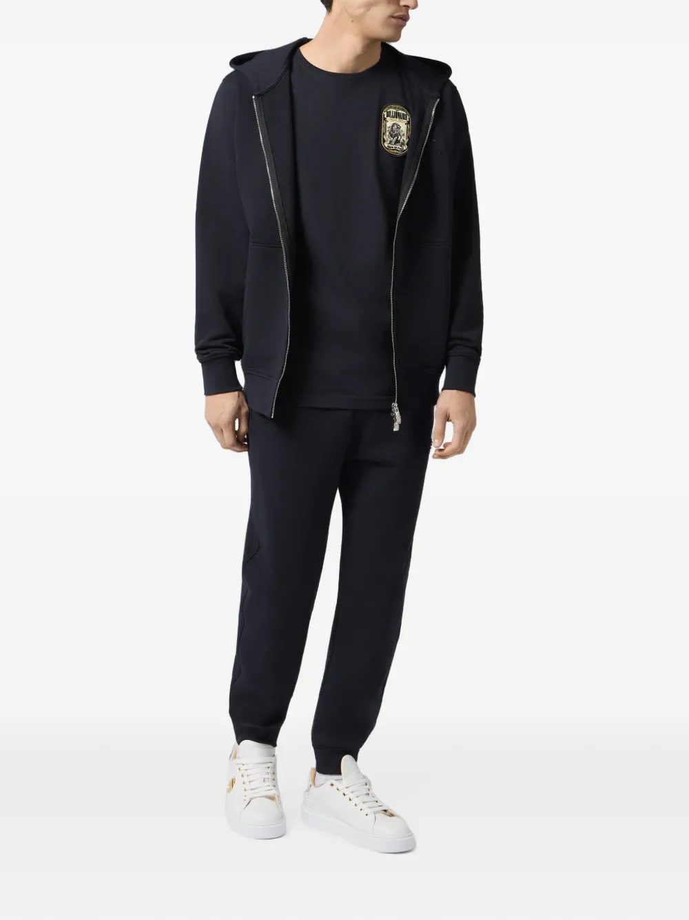 Billionaire Hoodie met rits Blauw