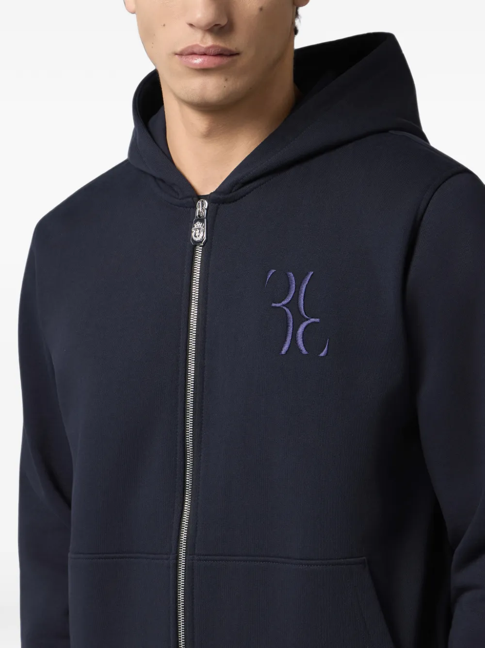 Billionaire Hoodie met rits Blauw