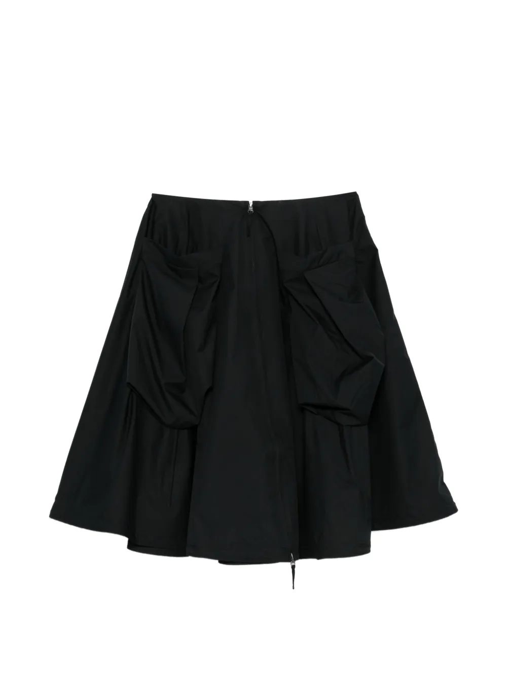 Rundholz patch-pocket midi skirt - Nero