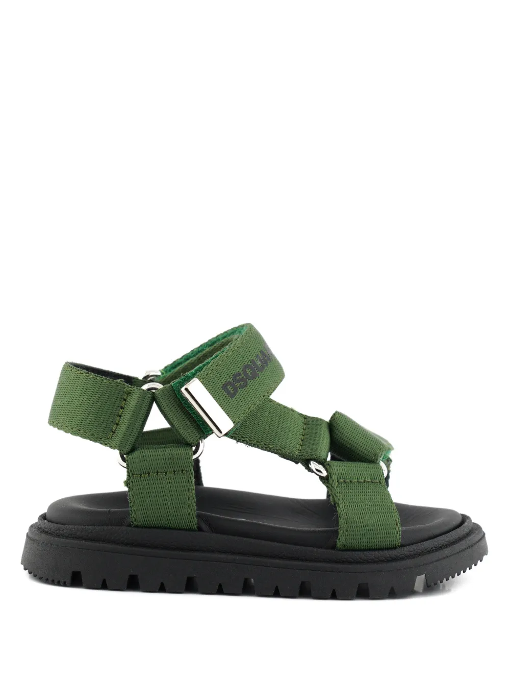 DSQUARED2 KIDS Sandalen met logoprint Groen