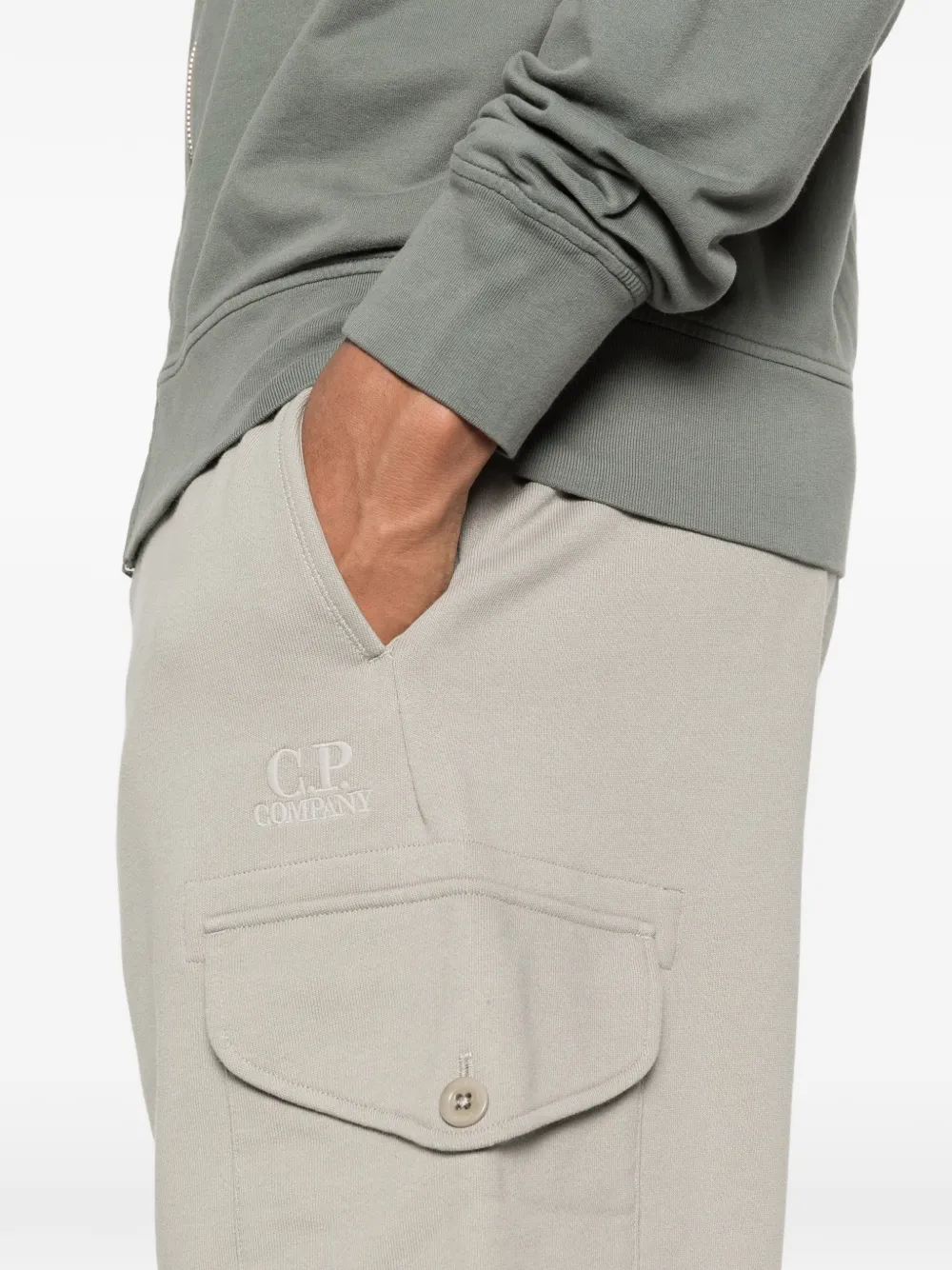C.P. Company Cargo shorts Grijs