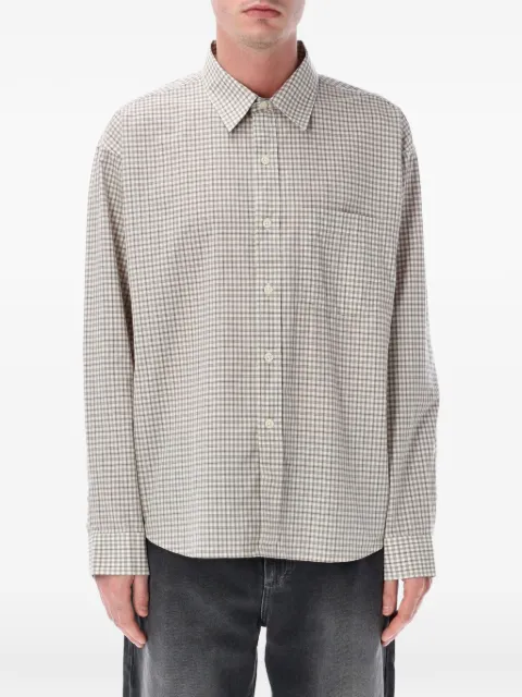mfpen checkered pocket shirt