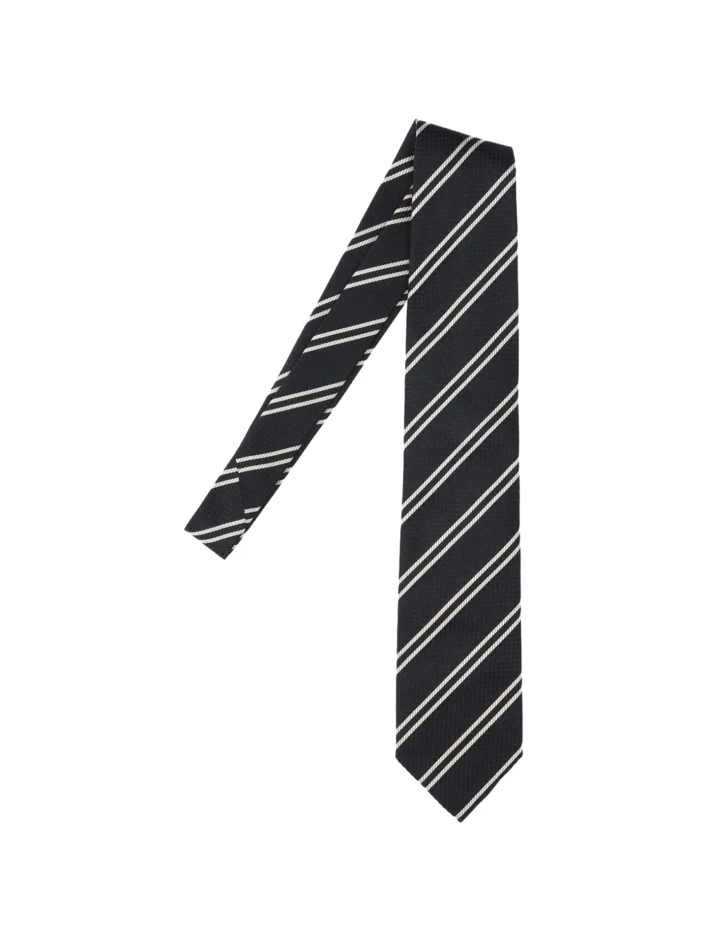 TOM FORD striped tie - Nero