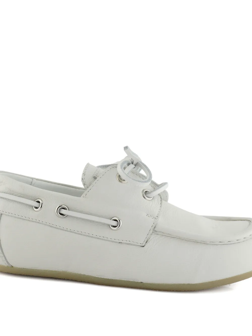 MM6 Maison Margiela Kids Bootschoenen met veters Beige