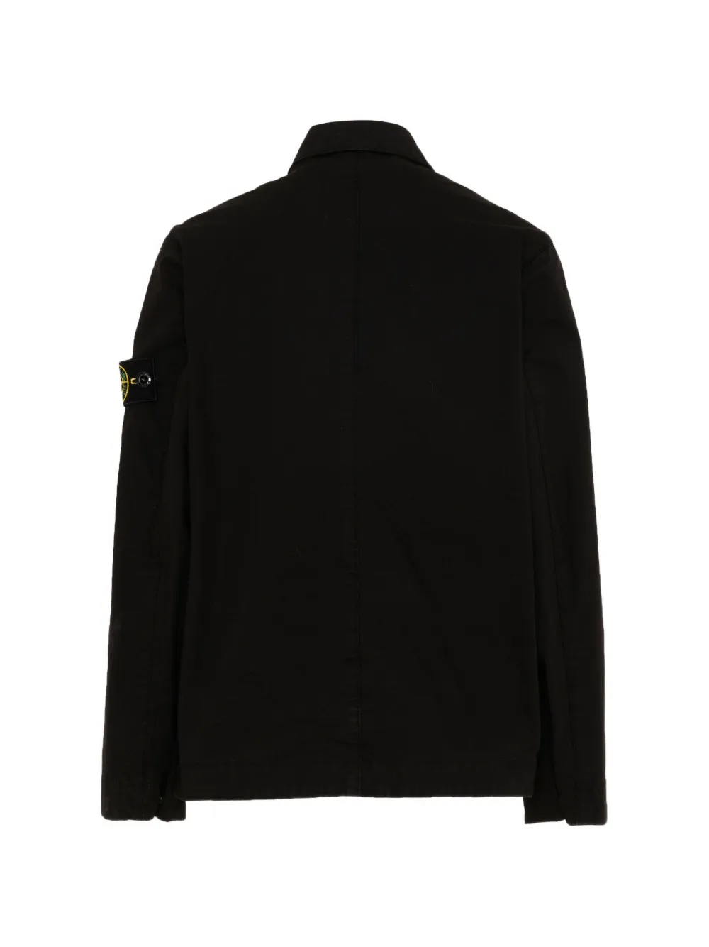  Stone Island Junior Buttoned Jacket - Black 