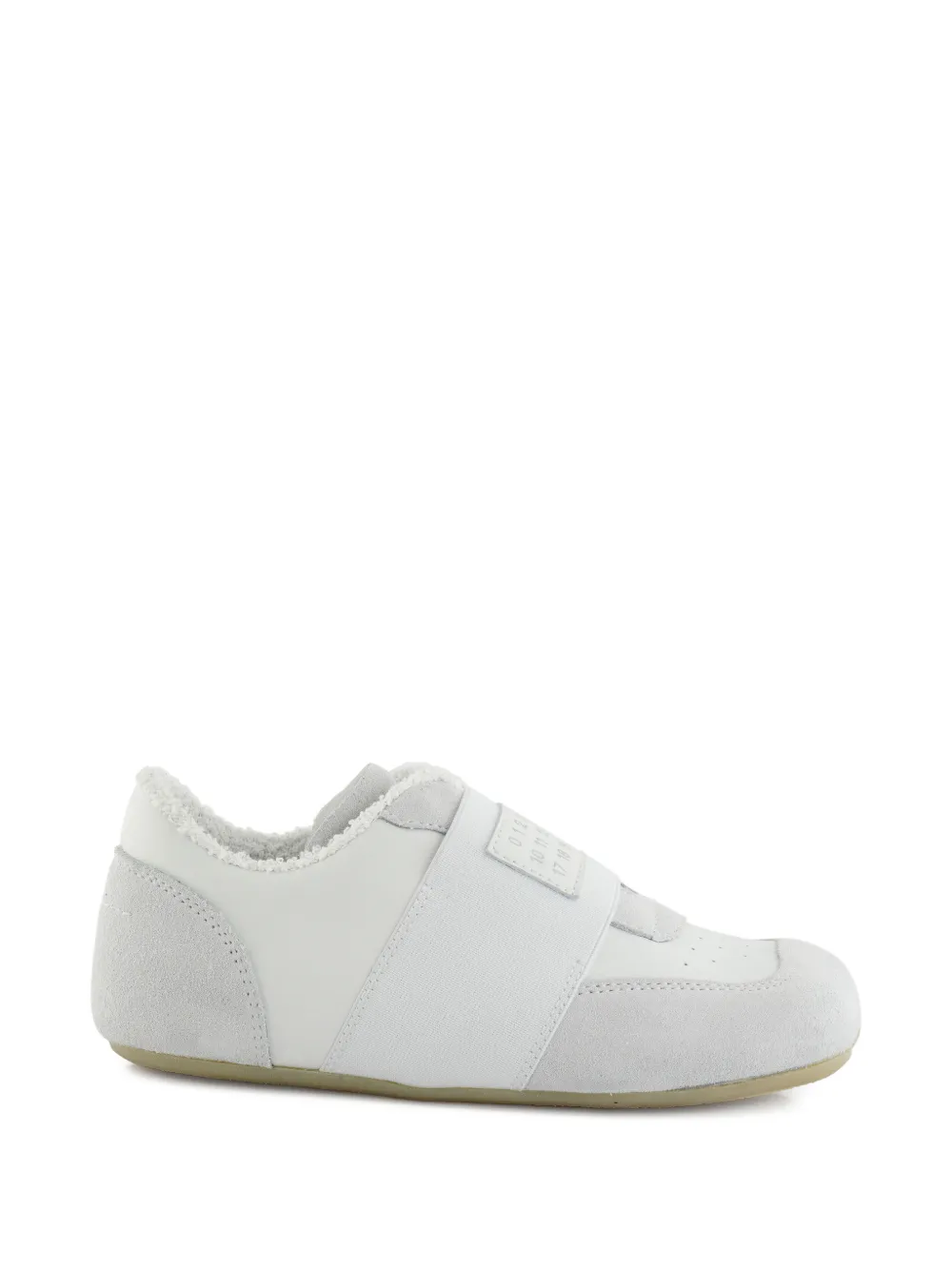 MM6 Maison Margiela Kids number-motif sneakers - Bianco