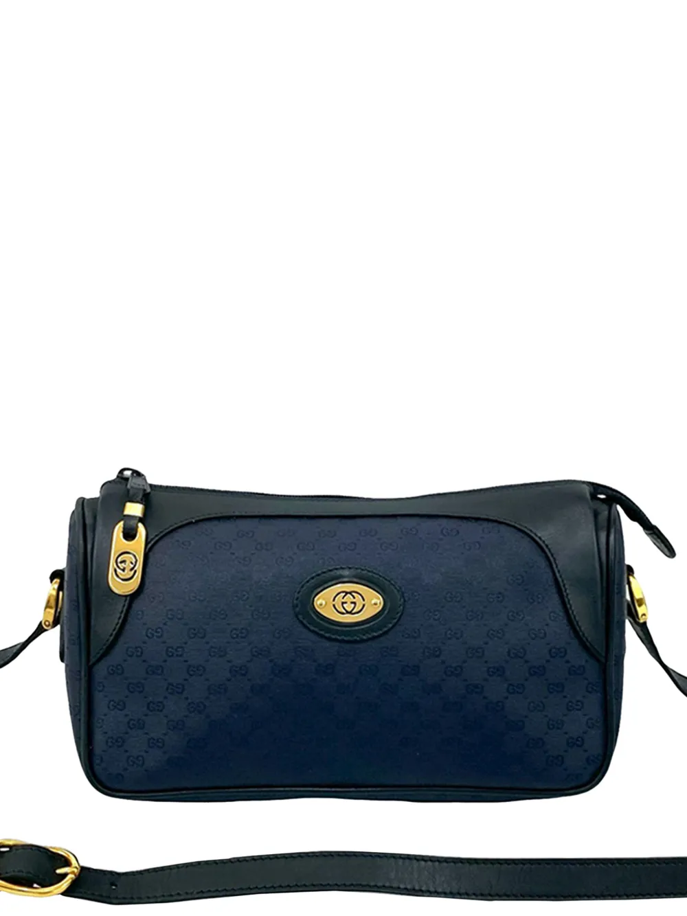 Gucci Pre-Owned 20th Century Micro GG Supreme crossbody bag - Blu