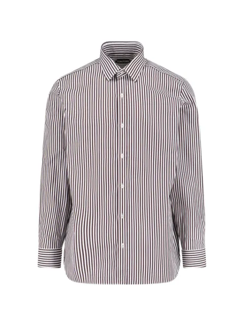 TOM FORD camisa con rayas estampadas