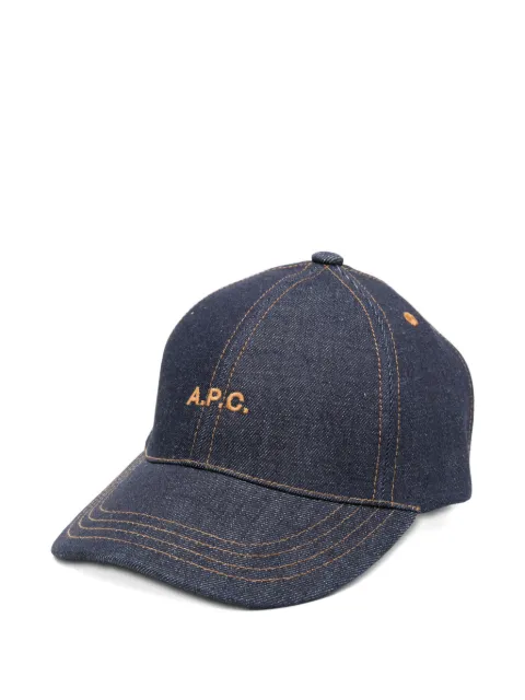 A.P.C. Thais topstitch baseball cap