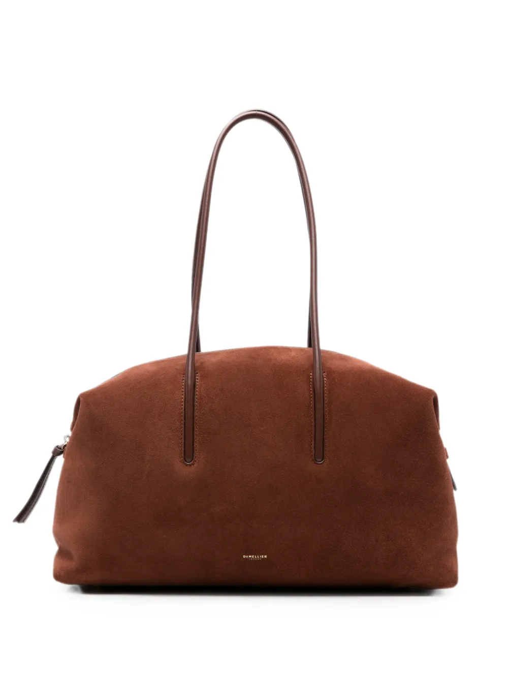 DeMellier Stockholm suede shoulder bag - Marrone