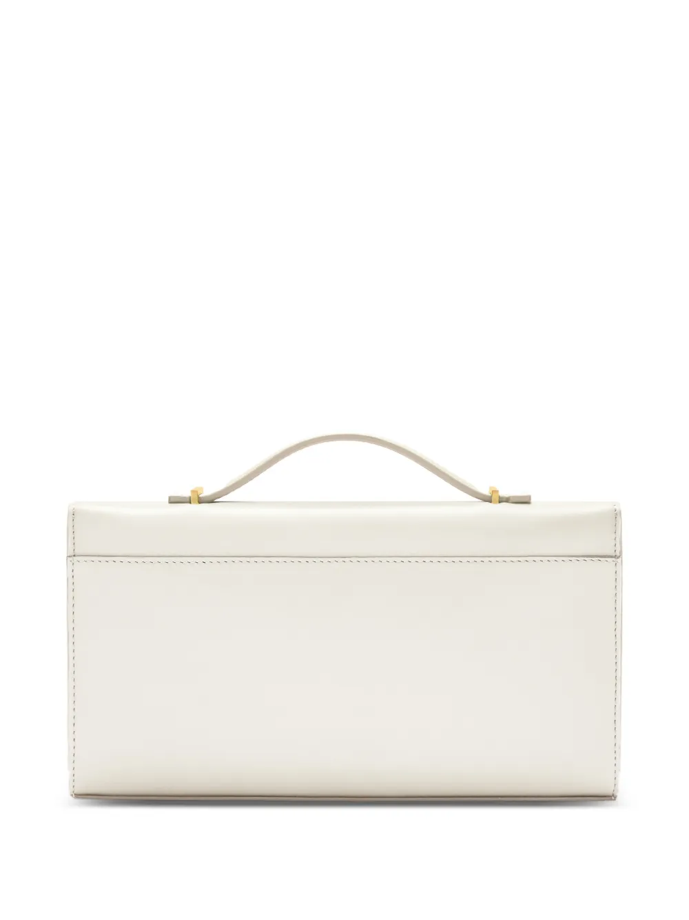 DeMellier Vancouver leren clutch Wit