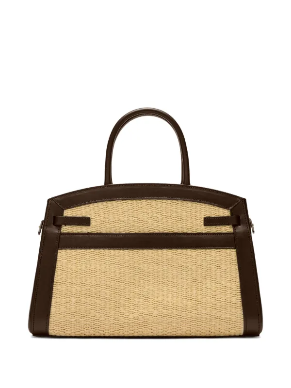 DEMELLIER トートバッグ ベージュ/ブラック DeMellier Midi Hudson Tote Bag | Neutrals | FARFETCH