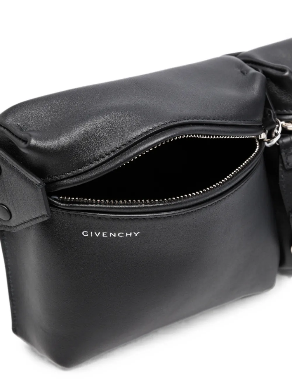 Givenchy Cargo leren heuptas met studs Zwart