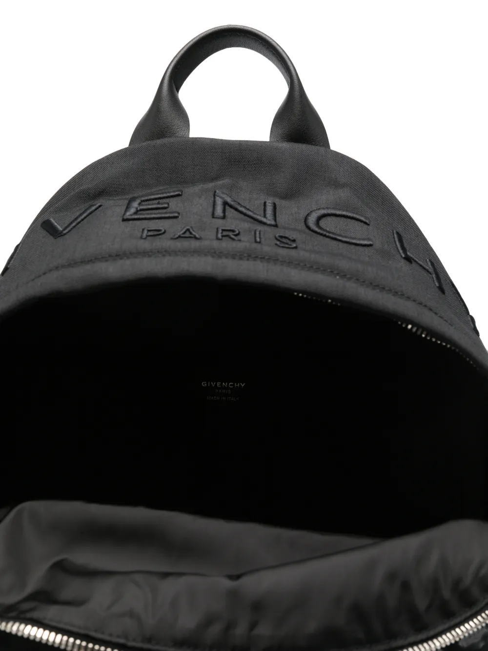 Givenchy Rugzak met logo-reliëf Zwart
