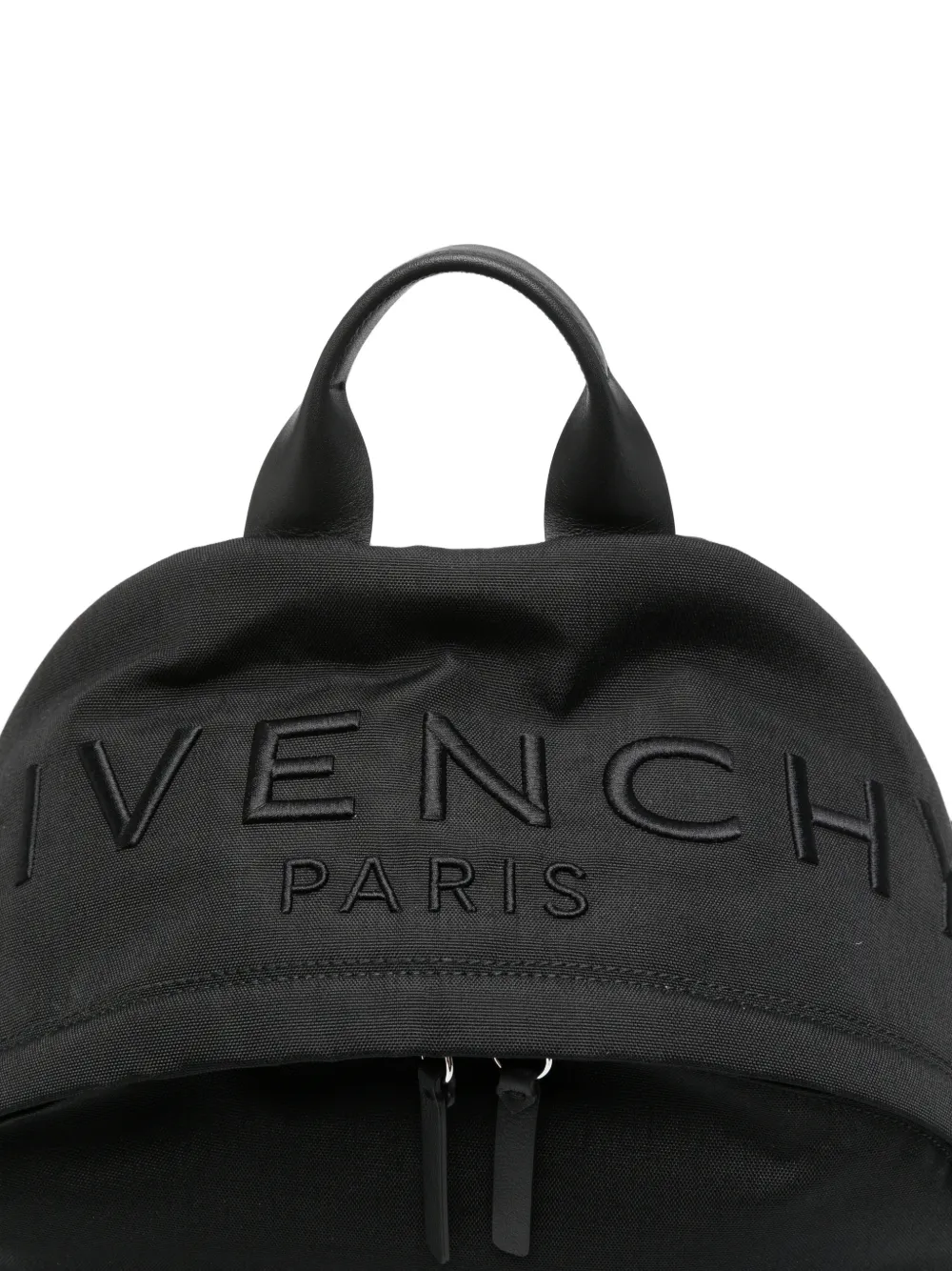 Givenchy Rugzak met logo-reliëf Zwart