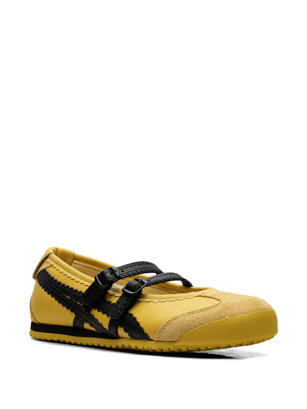 Onitsuka Tiger Mexico 66 ballerina's Geel
