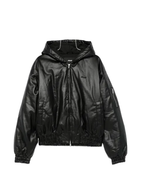 ALIS hooded zip bomber jacket