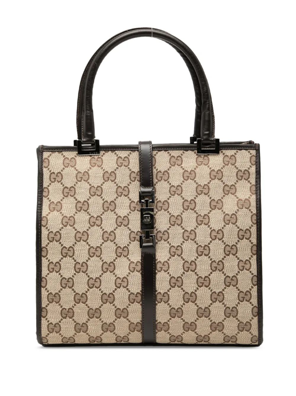 Gucci Pre-Owned 2000-2015 GG Canvas Jackie handbag - Marrone