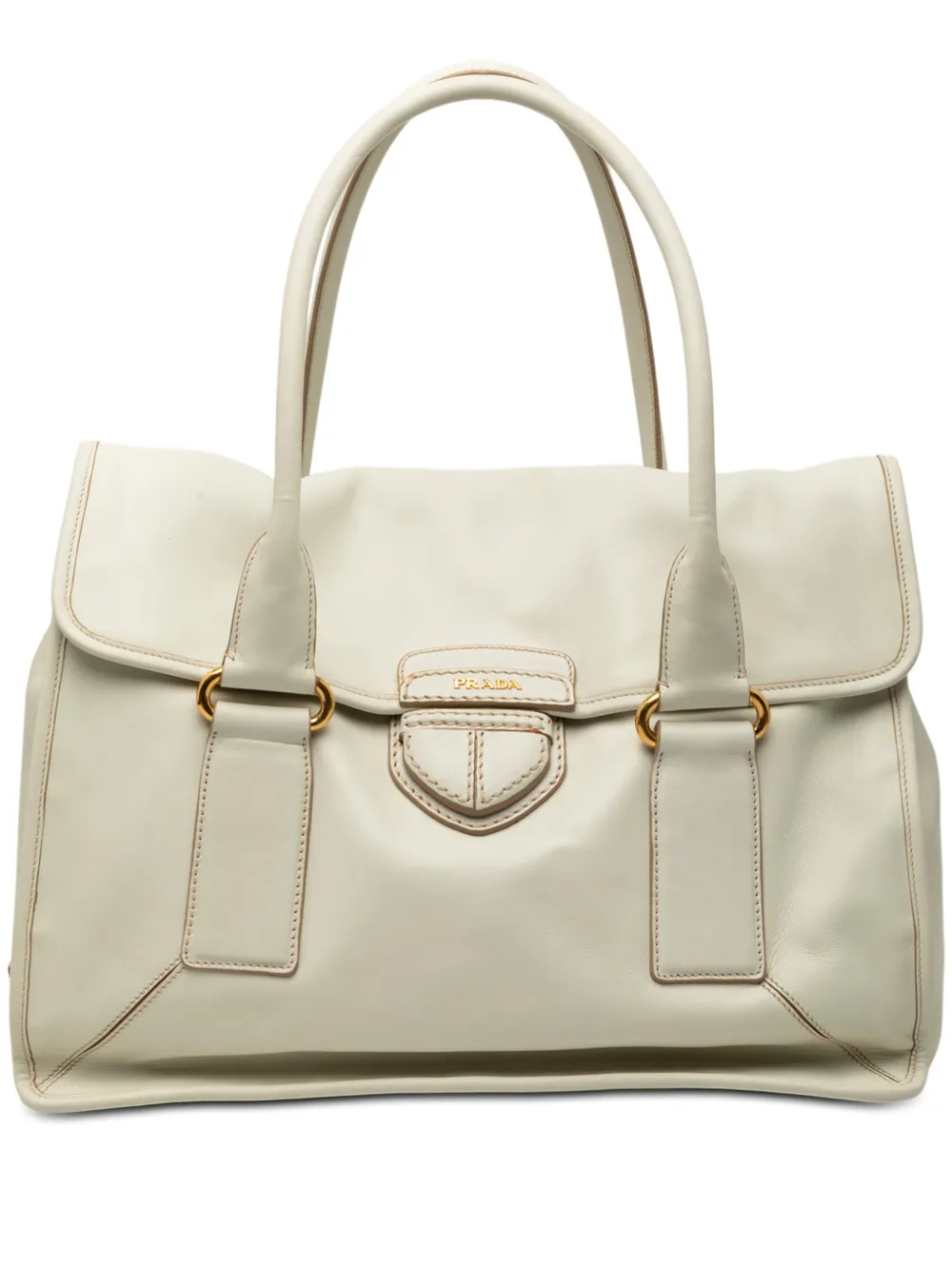 Prada Pre-Owned 2000-2025 City Calf handbag - White