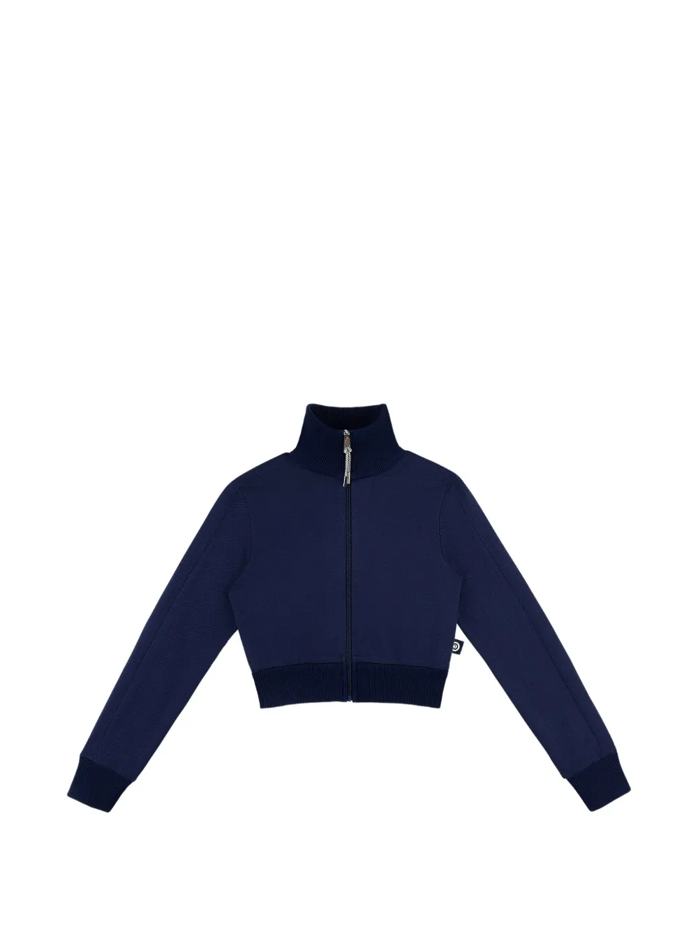 AREA cropped track jacket - Blu