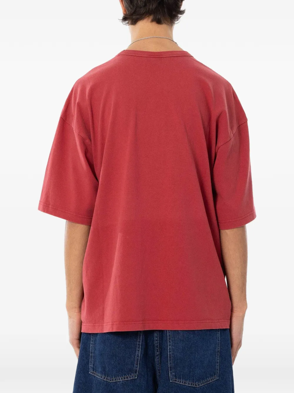 Champion T-shirt met logodetail Rood