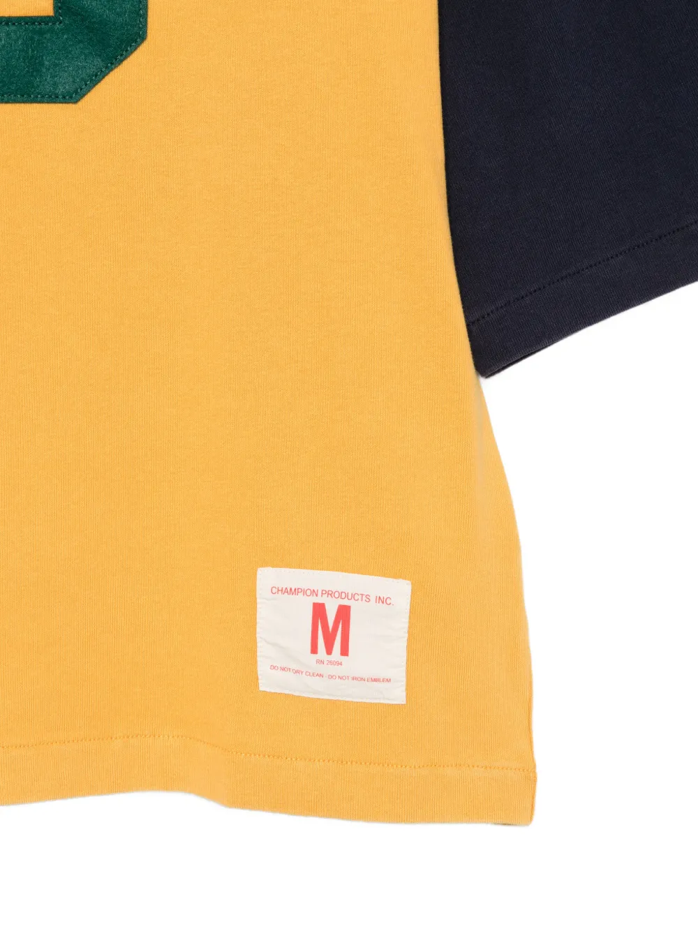  Champion Number-block T-shirt - Yellow 