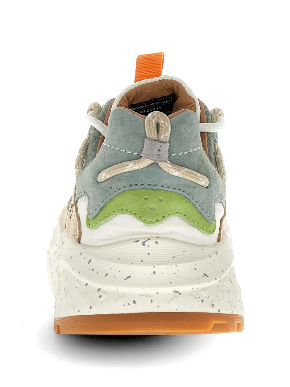 FLOWER MOUNTAIN Nubuck leren sneakers Blauw