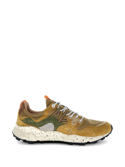 FLOWER MOUNTAIN nubuck leather sneakers
