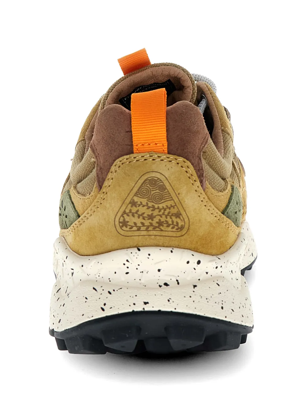 FLOWER MOUNTAIN Nubuck leren sneakers Beige