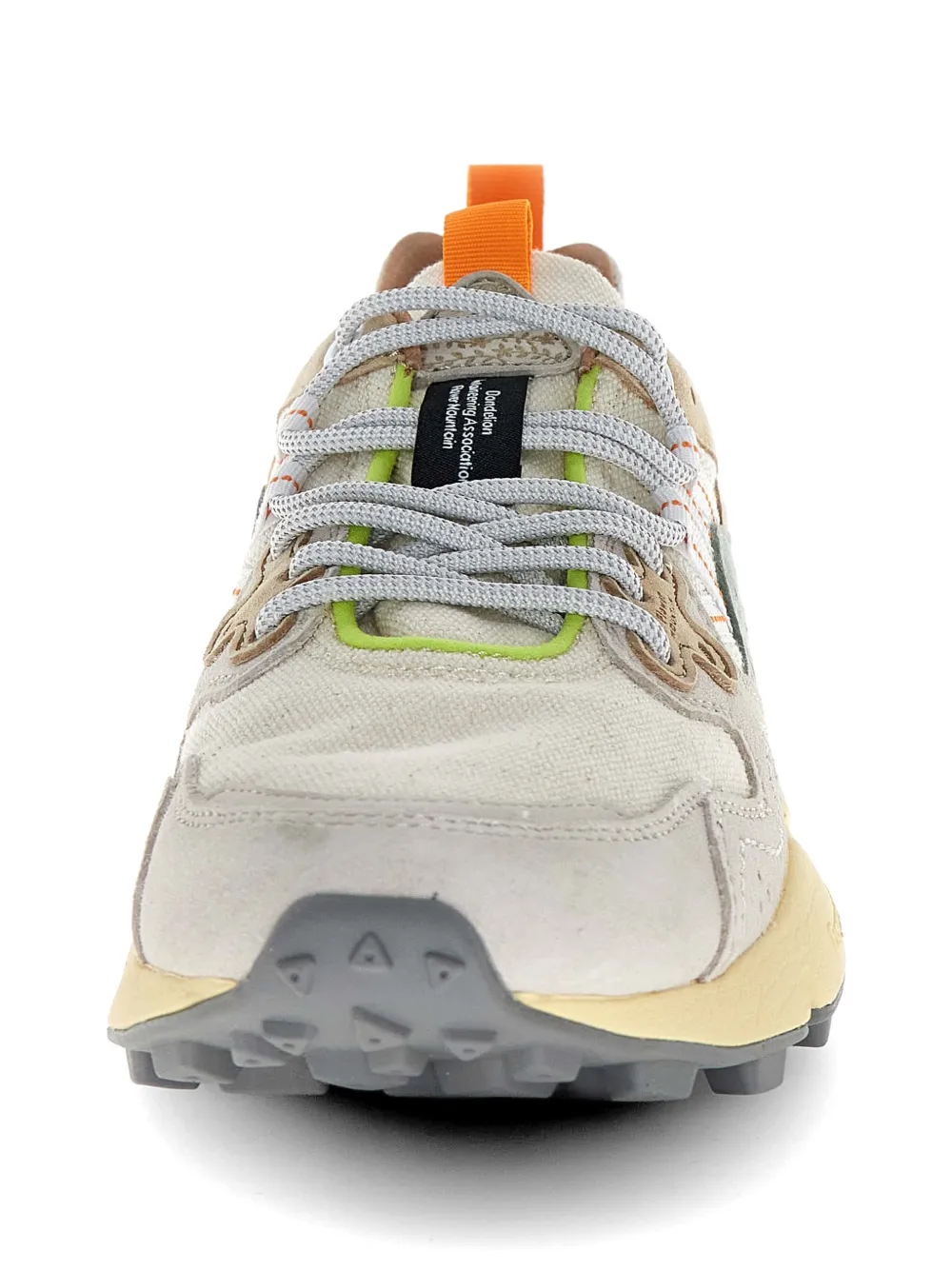 FLOWER MOUNTAIN Nubuck leren sneakers Beige