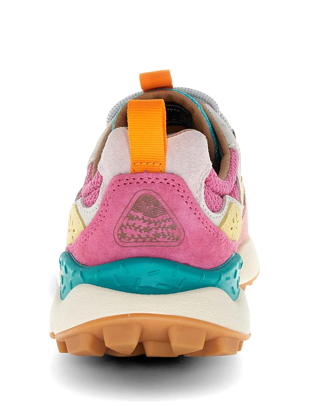FLOWER MOUNTAIN Nubuck leren sneakers Paars