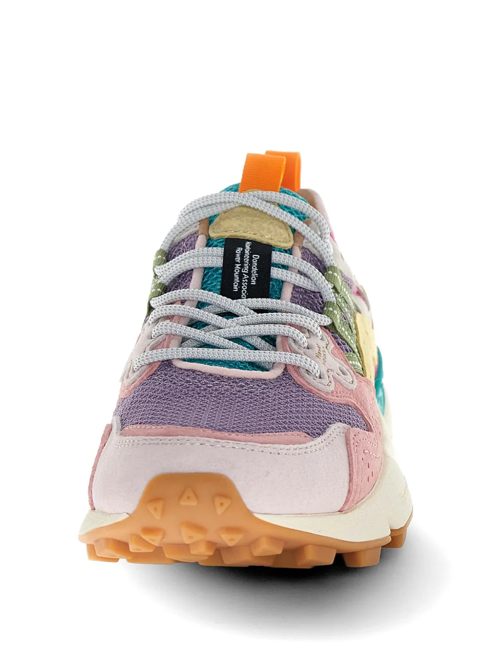 FLOWER MOUNTAIN Nubuck leren sneakers Paars