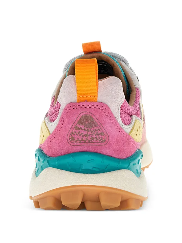 FLOWER MOUNTAIN Nubuck Leather Sneakers | Purple | FARFETCH OM