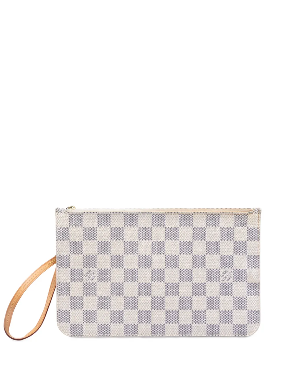 Louis Vuitton Pre-Owned 2010-2019 Damier Azur Neverfull MM pouch - Weiß