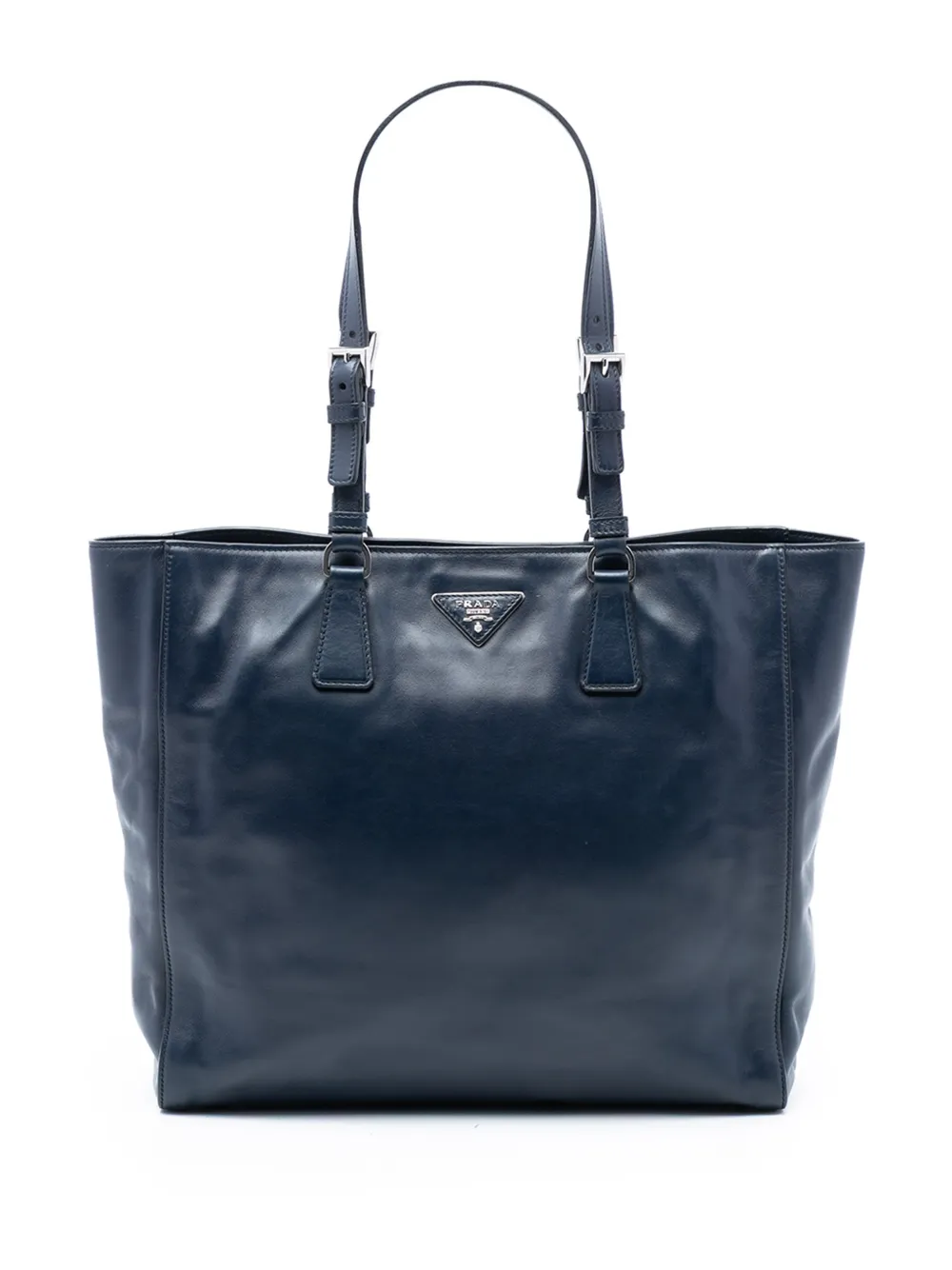 Prada Pre-Owned 2000-2025 Soft Calf tote bag - Blu