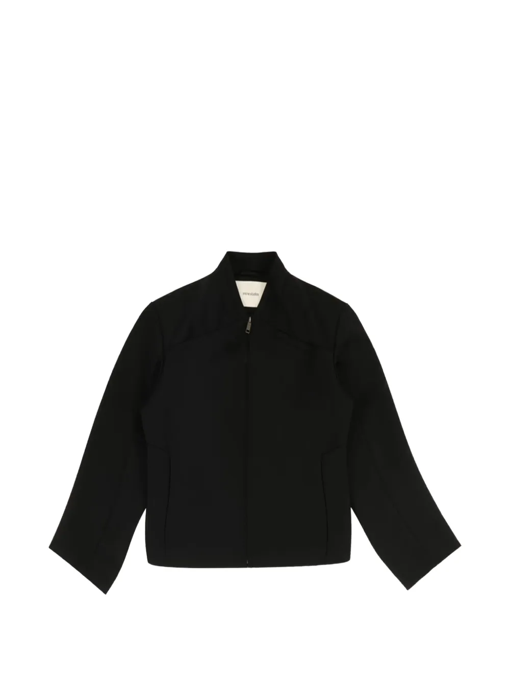 ENTIRE STUDIOS Tria zip-up jacket - Schwarz