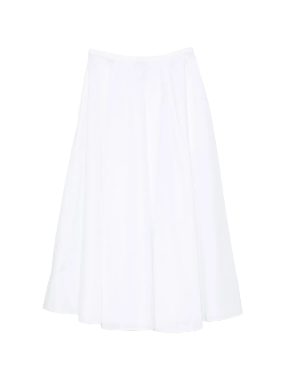  Aspesi Cotton Midi Skirt - White 