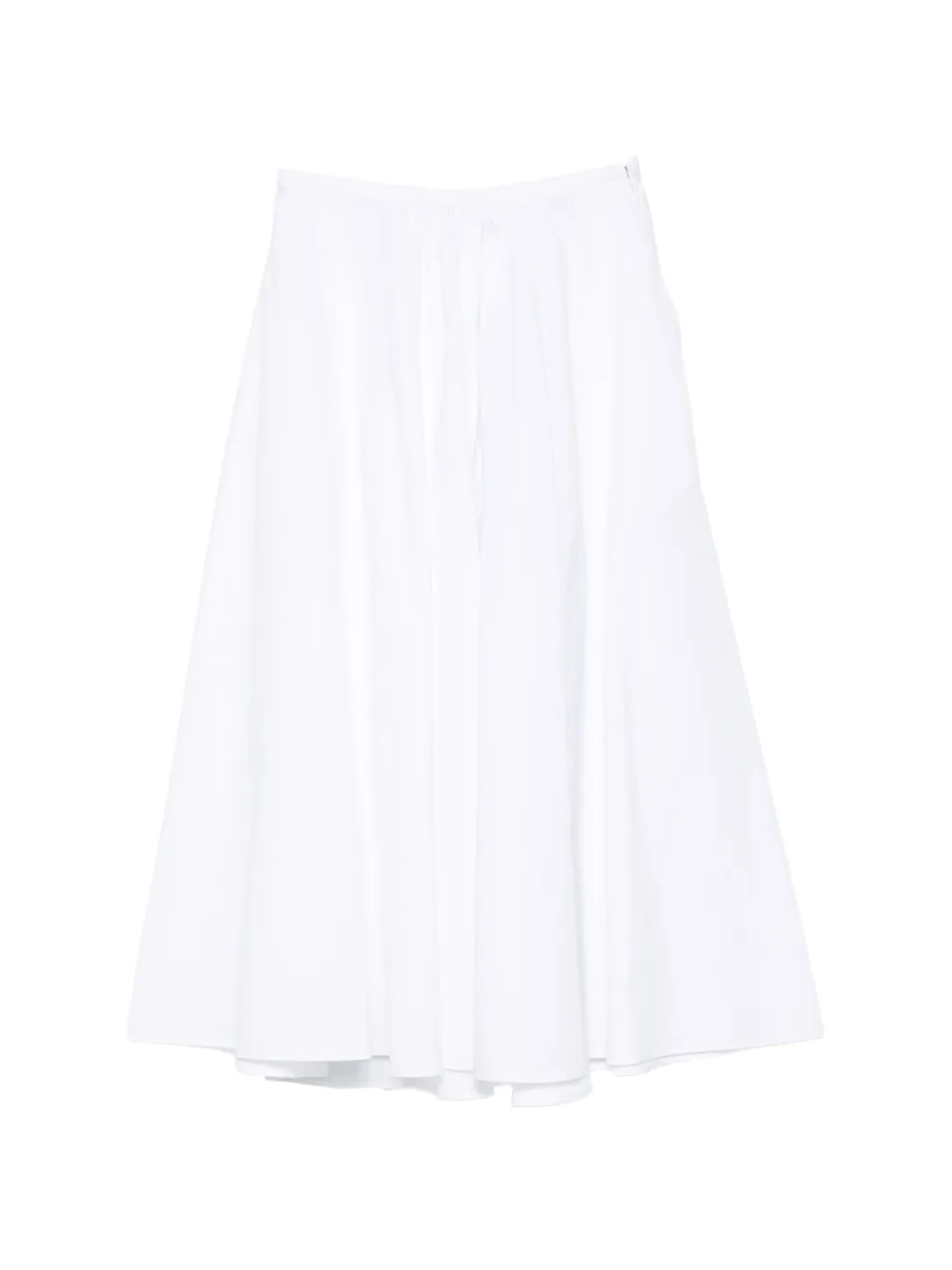 ASPESI cotton midi skirt - Bianco