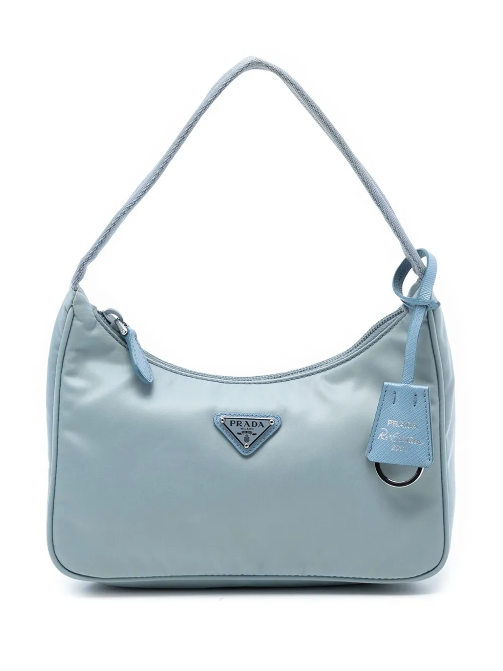Prada Pre-Owned 2019-2026 Tessuto Re Edition 2000 shoulder bag - Blu