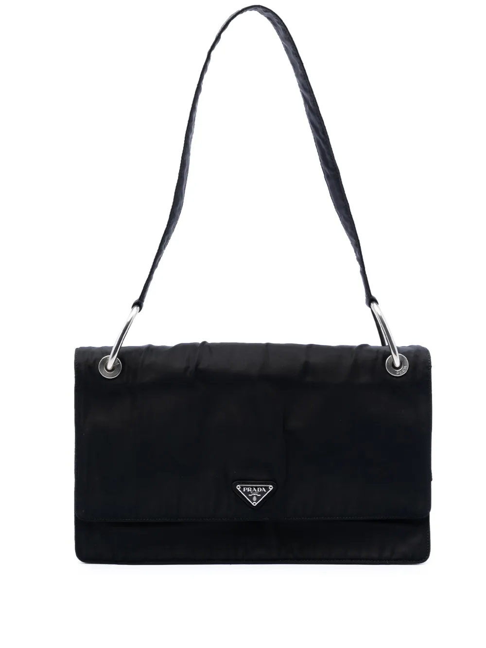 Prada Pre-Owned 2000-2013 Tessuto Flap shoulder bag - Nero