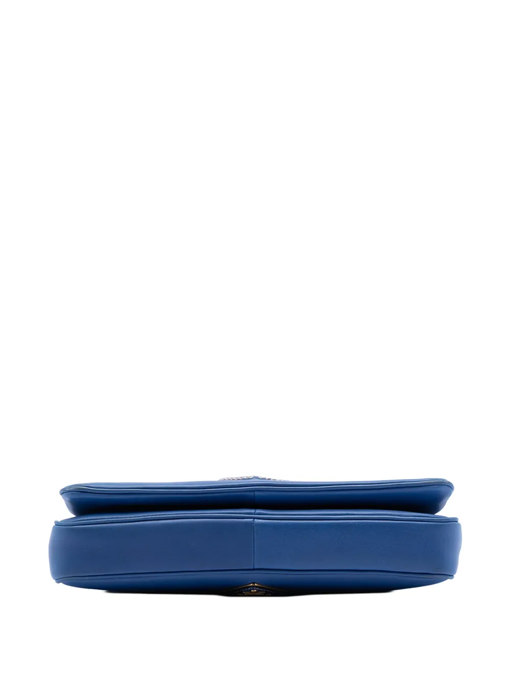 2010-2026 City Calf Push Lock Flap Crossbody Bag