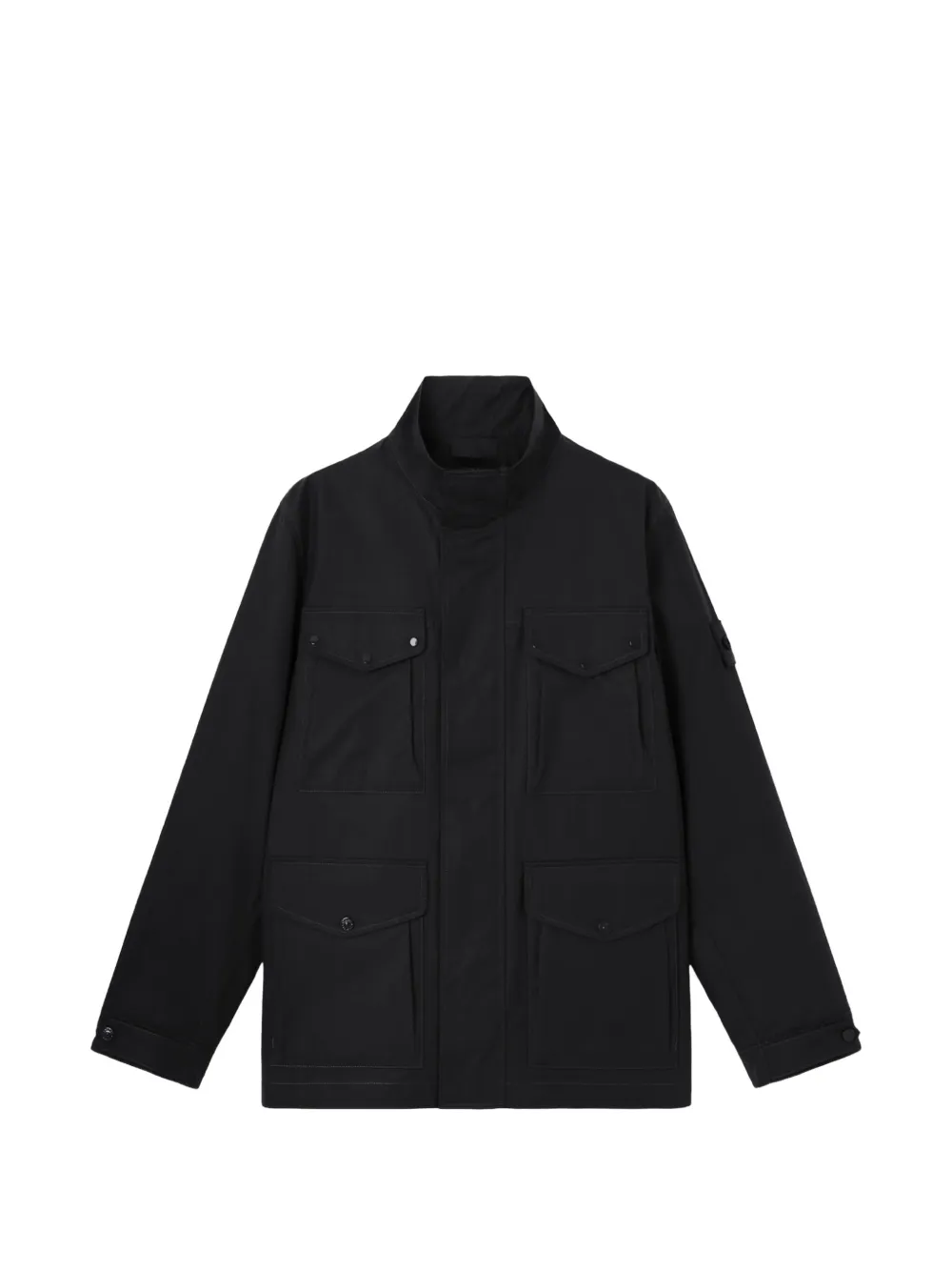 Stone Island multi-pocket jacket - Schwarz